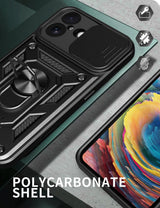 MOPAL iPhone 17 Stand Sliding Shock-Resistant Slide Silicone Case · 3