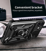 MOPAL iPhone 17 Stand Sliding Shock-Resistant Slide Silicone Case · 5