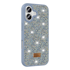 MOPAL Shock-Resistant Rhinestone Detail Melt Silicone Case for iPhone 17 · 1