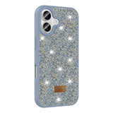 MOPAL Shock-Resistant Rhinestone Detail Melt Silicone Case for iPhone 17 · 1