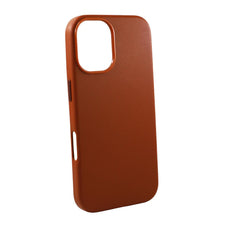 MOPAL MagSafe-Compatible Faux-Leather Look Let Silicone Case for iPhone 17 · 1