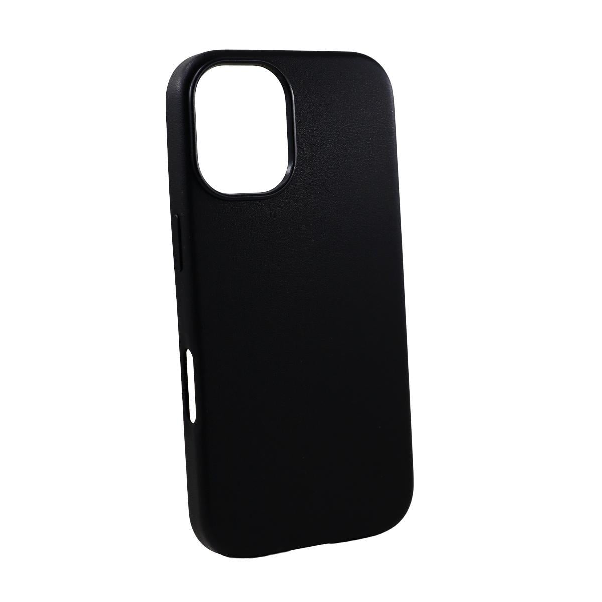 MOPAL MagSafe-Compatible Faux-Leather Look Let Silicone Case for iPhone 17 · 2