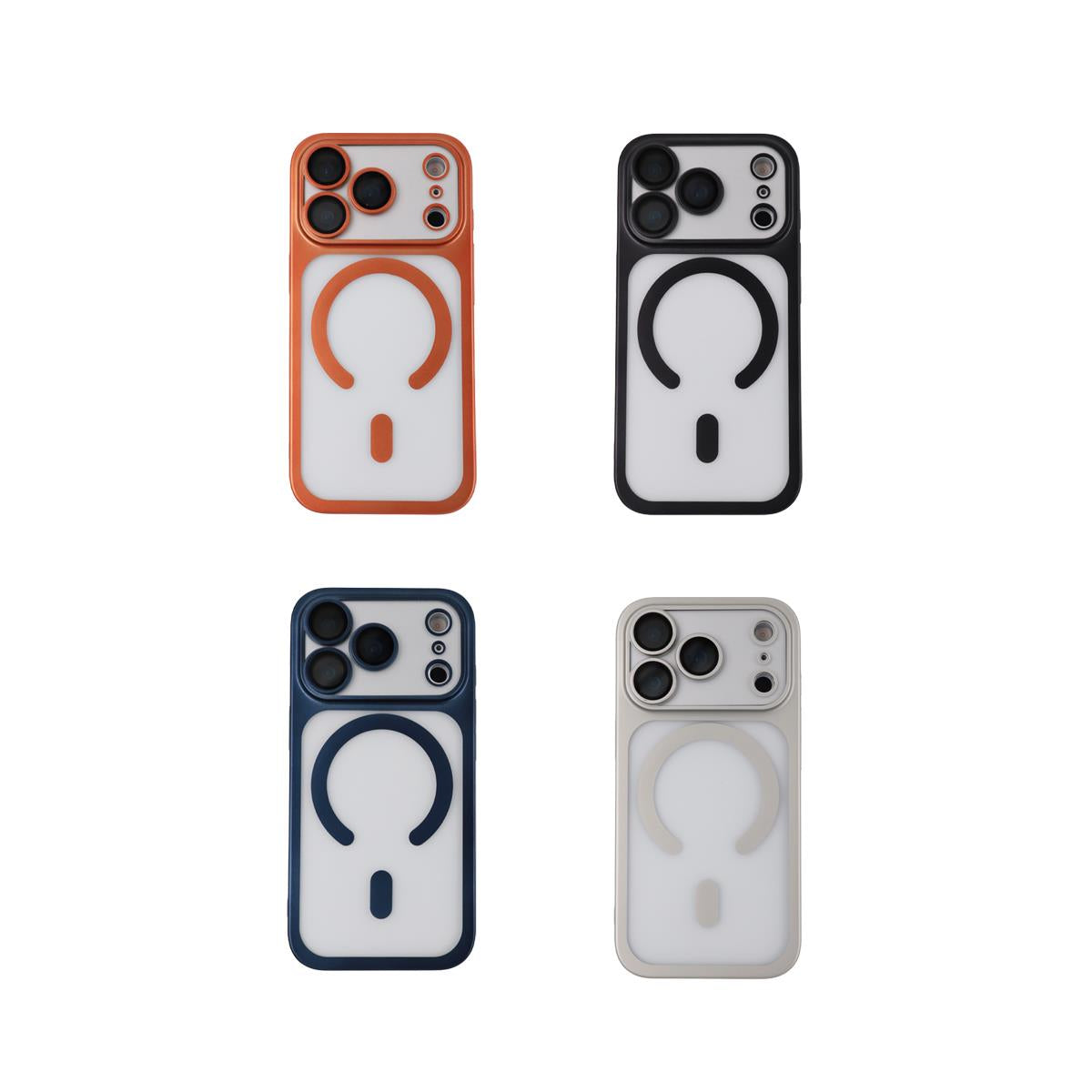 MOPAL MagSafe-Compatible Camera-Lens Protection Ident Silicone Case for iPhone 17 · 1