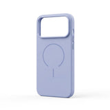 MOPAL MagSafe-Compatible Velvet-Lined Soft Aqua Silicone Case for iPhone 18 Pro Max · 4