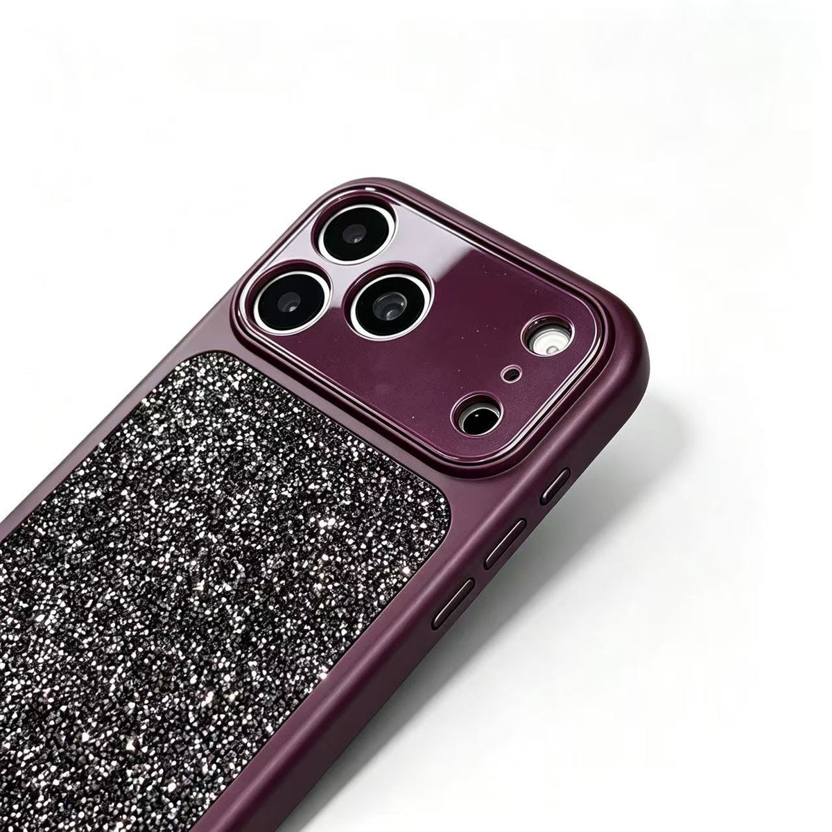MOPAL Metal Buttons Velvet-Lined Boxed Taşlı Lara Silicone Phone Case for iPhone 18 Pro Max · 3