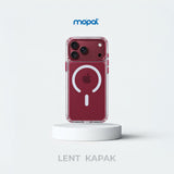 MOPAL MagSafe-Compatible Plastic Boxed Lent Silicone Phone Case for iPhone 18 Pro · 1