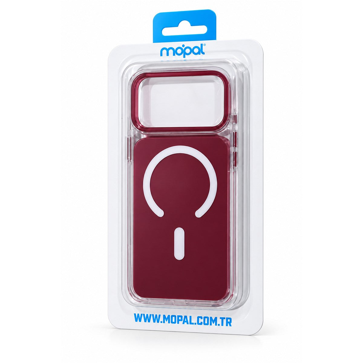 MOPAL MagSafe-Compatible Plastic Boxed Lent Silicone Phone Case for iPhone 18 Pro · 3