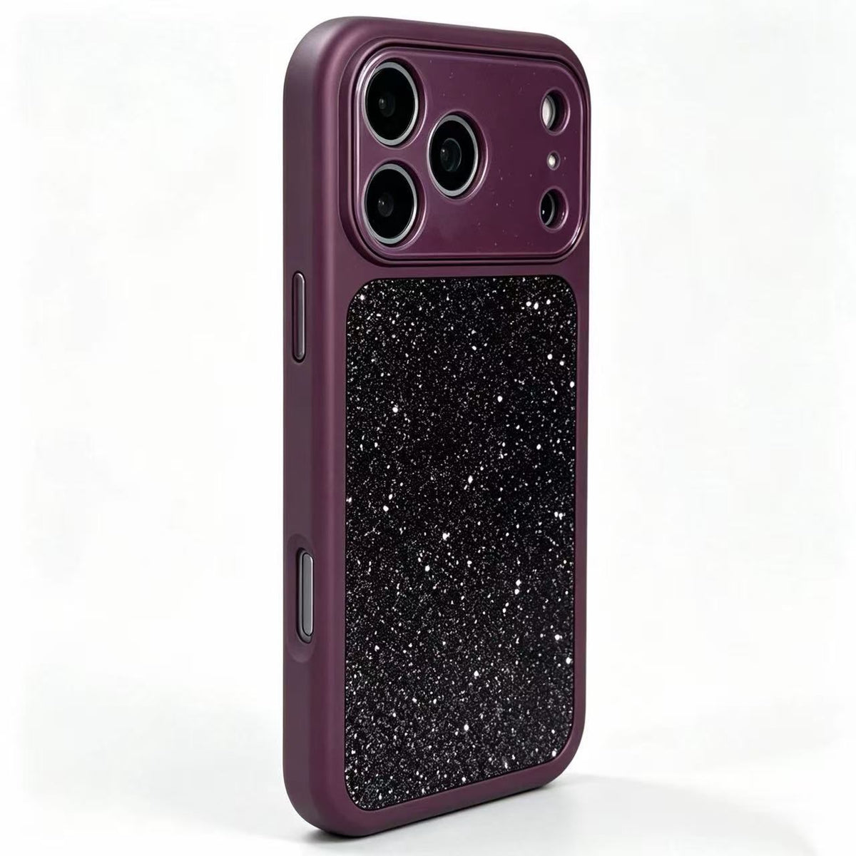 MOPAL Metal Buttons Velvet-Lined Boxed Taşlı Lara Silicone Phone Case for iPhone 18 Pro · 2