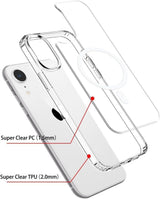 MOPAL iPhone XS Max MagSafe-Compatible Clear IQ Silicone Case · 2