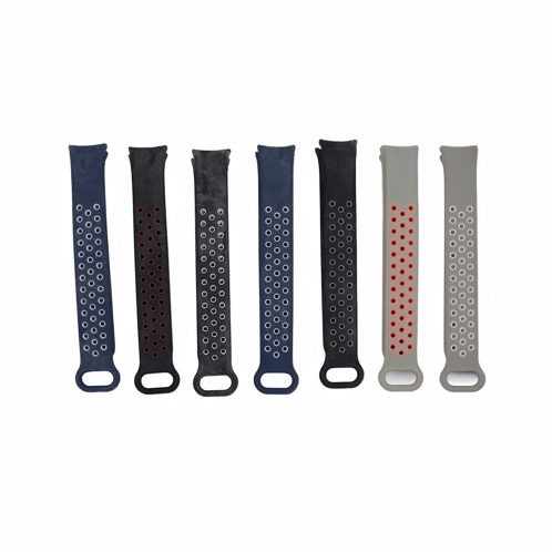 MOPAL Mi Band 8 Plastic Silicone Dot Watch Band · 1