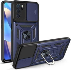 MOPAL Oppo A54 Stand Sliding Shock-Resistant Slide Silicone Case · 1