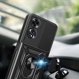 MOPAL Oppo A60 Stand Sliding Shock-Resistant Slide Silicone Case · 3