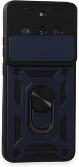 MOPAL Realme 11 4G Stand Sliding Shock-Resistant Slide Silicone Case · 1