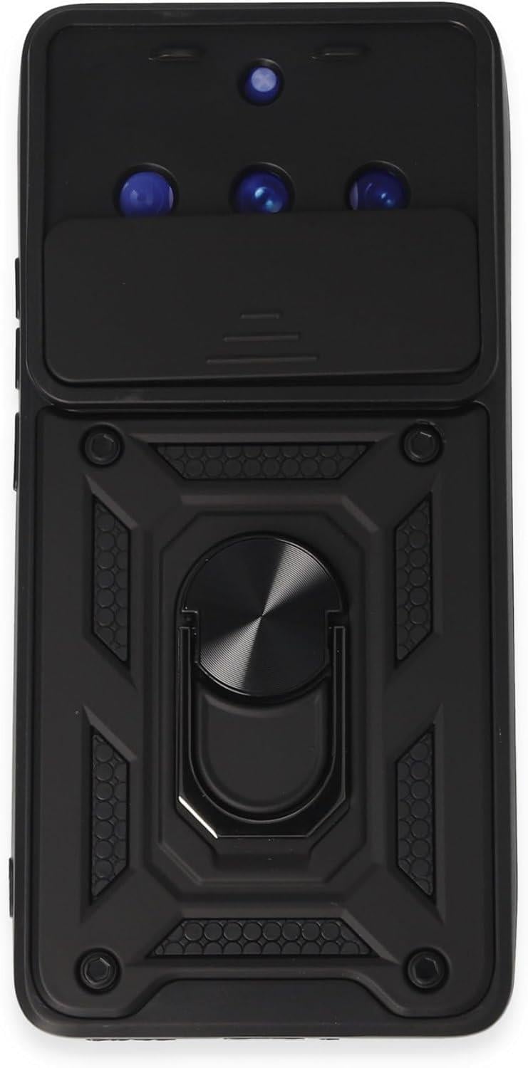 MOPAL Realme 11 Pro Stand Sliding Shock-Resistant Slide Silicone Case · 2