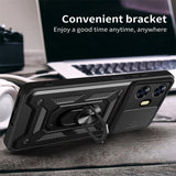 MOPAL Realme C55 Stand Sliding Shock-Resistant Slide Silicone Case · 3