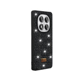 MOPAL Shock-Resistant Rhinestone Detail Melt Silicone Case for Redmi 15C · 2