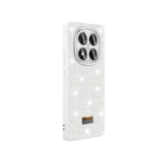 MOPAL Shock-Resistant Rhinestone Detail Melt Silicone Case for Redmi 15C · 1