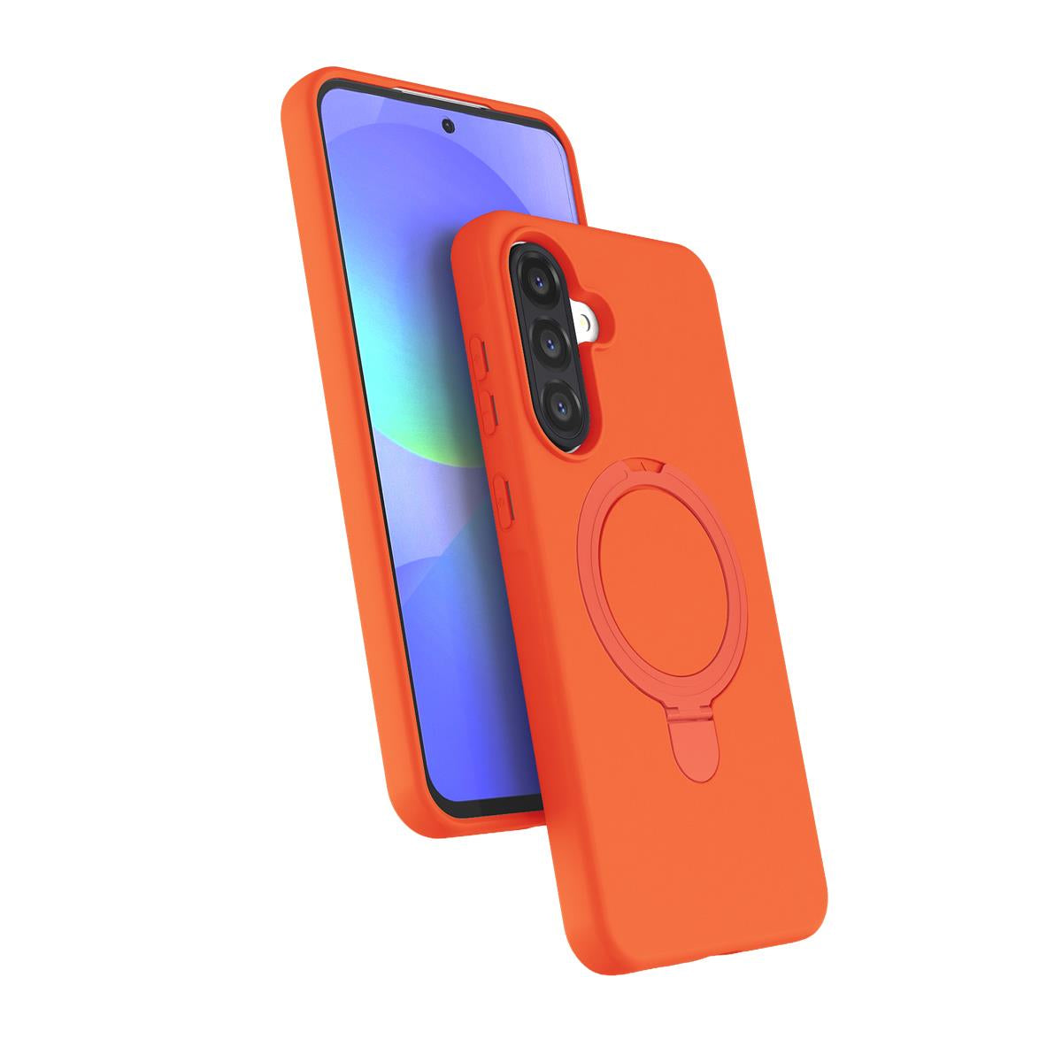 MOPAL MagSafe and Stand Plastic Revo Phone Case for Redmi A5 4G · 2