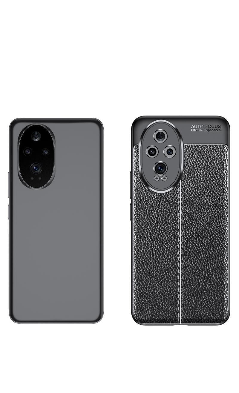MOPAL Redmi Note 13 Pro 5G Deri Hissiyatlı Dikiş Detail Firo Silicone Case · 2