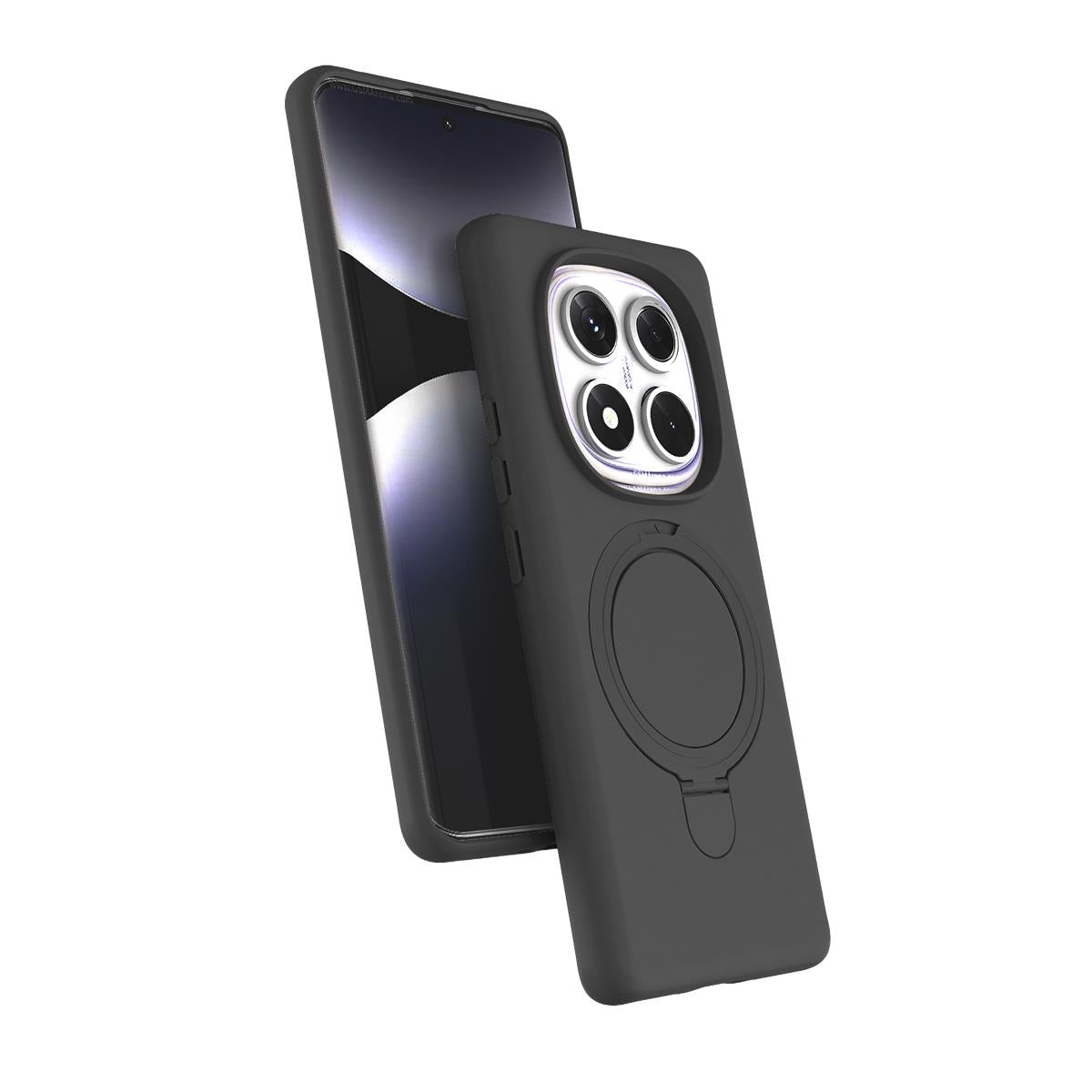 MOPAL MagSafe and Stand Plastic Revo Phone Case for Redmi Note 14 Pro 5G · 2