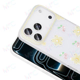 MOPAL Rhinestone Patterned Matte Yaz Silicone Phone Case for Redmi Note 14 Pro · 9