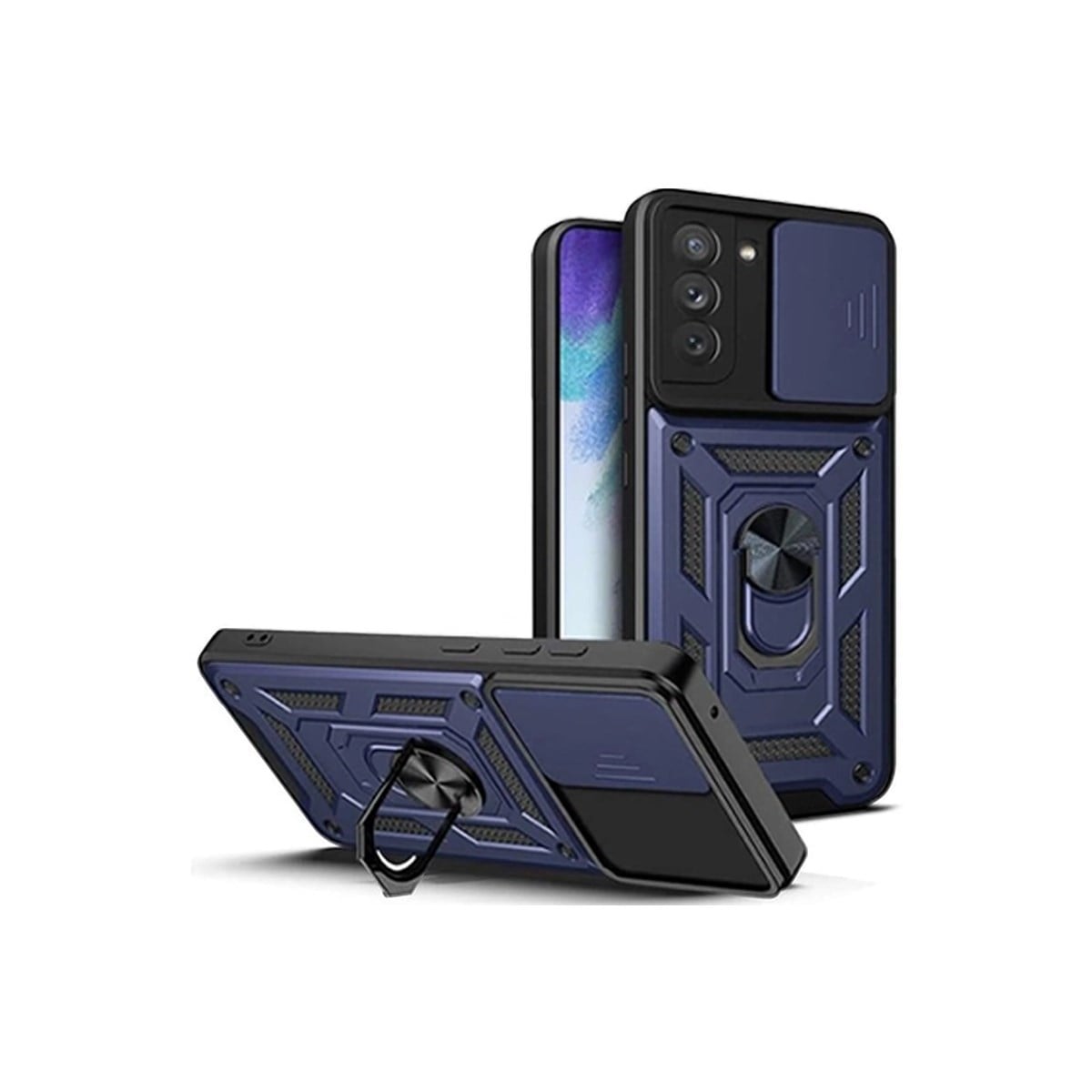 MOPAL Redmi Note 15 Pro Plus Stand Sliding Shock-Resistant Slide Silicone Case · 3