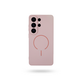 MOPAL MagSafe-Compatible Velvet-Lined Soft Aqua Silicone Case for Samsung Galaxy A06 · 6