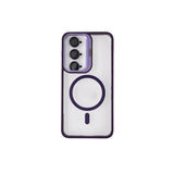 MOPAL MagSafe-Compatible Stand Camera-Lens Protection Clear Pass-1 Silicone Case for Samsung Galaxy A07 · 3