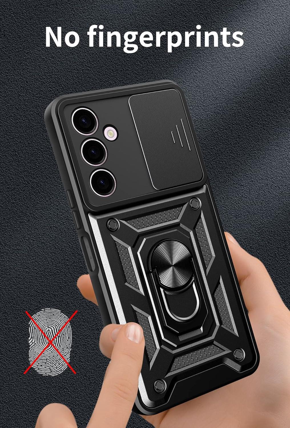 MOPAL Samsung A24 Stand Sliding Shock-Resistant Slide Silicone Case · 5