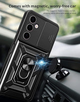 MOPAL Samsung A25 5G Stand Sliding Shock-Resistant Slide Silicone Case · 4