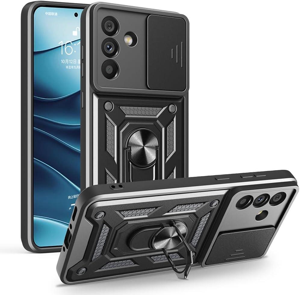 MOPAL Samsung A26 Stand Sliding Shock-Resistant Slide Silicone Case · 2