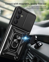 MOPAL Samsung A52 Stand Sliding Shock-Resistant Slide Silicone Case · 4