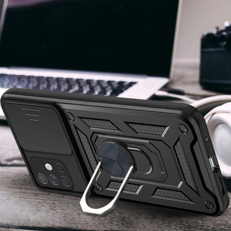 MOPAL Samsung A54 Stand Sliding Shock-Resistant Slide Silicone Case · 4