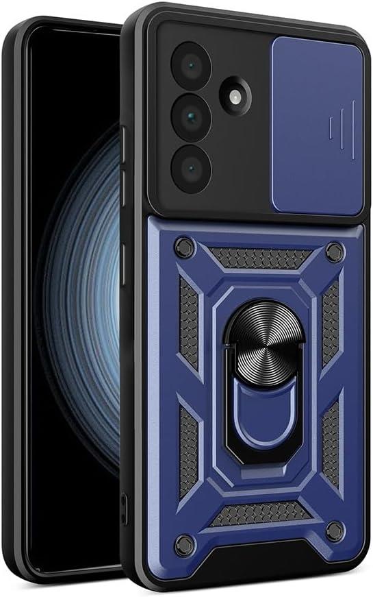 MOPAL Samsung A56 Stand Sliding Shock-Resistant Slide Silicone Case · 1