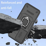 MOPAL Samsung A56 Stand Sliding Shock-Resistant Slide Silicone Case · 4