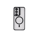 MOPAL MagSafe-Compatible Stand Camera-Lens Protection Clear Pass-1 Silicone Case for Samsung Galaxy A56 · 4