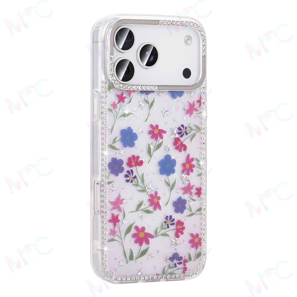 MOPAL Rhinestone Patterned Ece Silicone Case for Samsung Galaxy A57 · 8