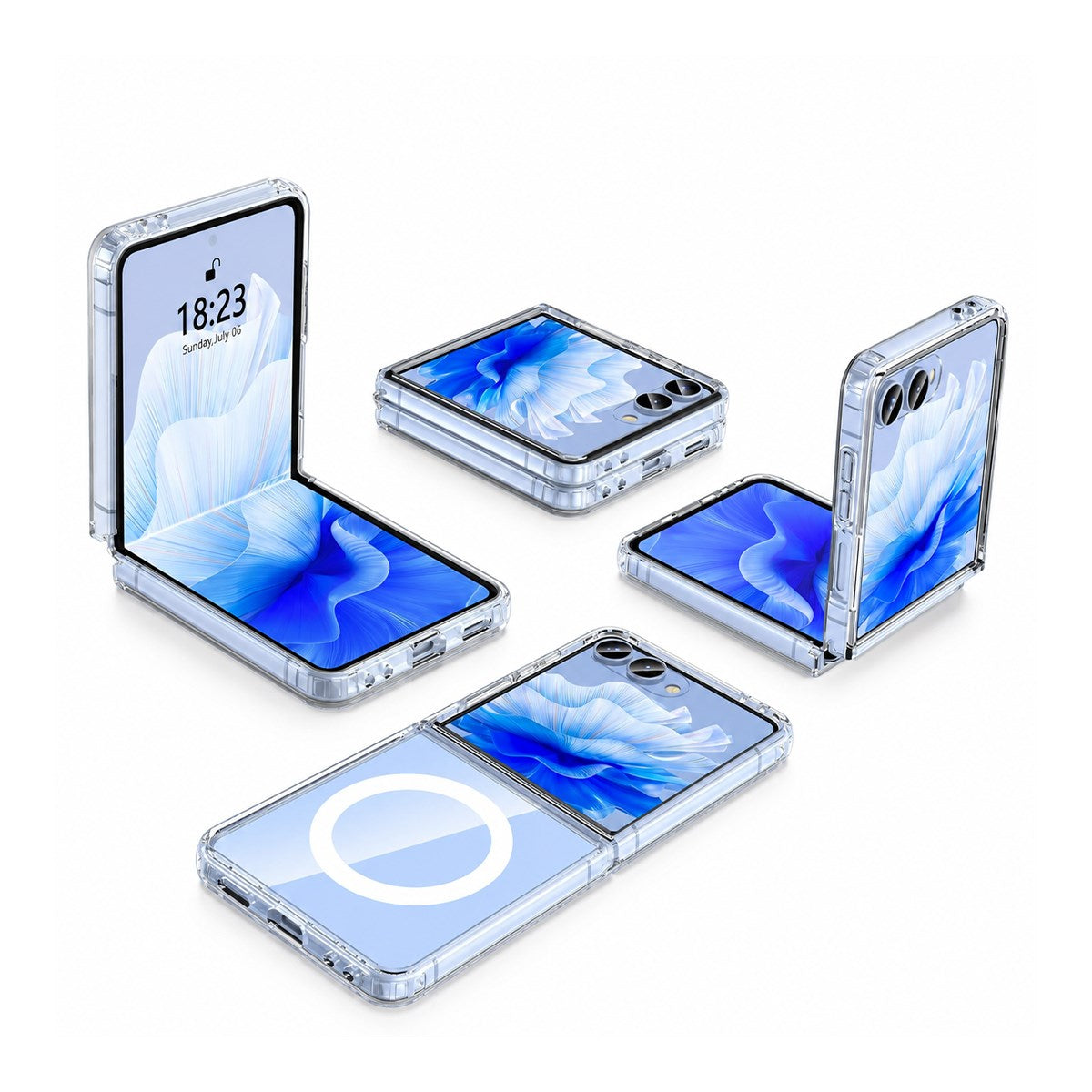 MOPAL MagSafe-Compatible Folding Case for Samsung Galaxy Flip 7 · 3