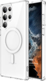 MOPAL Samsung S22 Ultra MagSafe-Compatible Clear IQ Silicone Case · 1