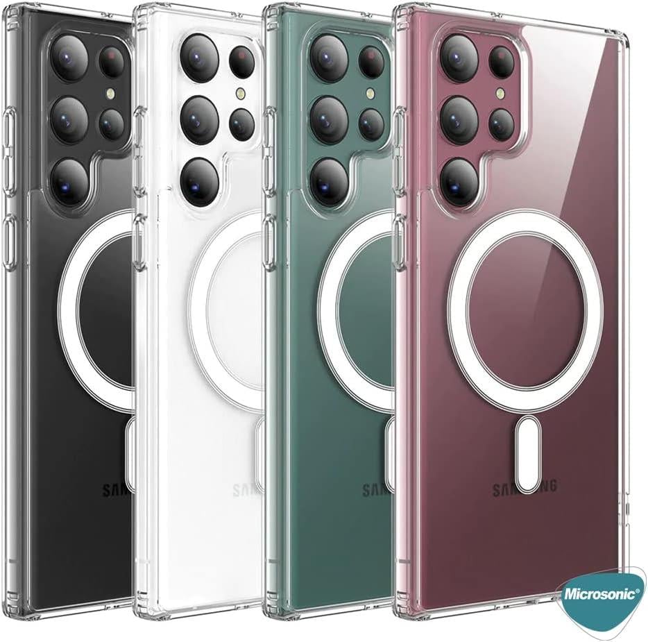 MOPAL Samsung S22 Ultra MagSafe-Compatible Clear IQ Silicone Case · 3