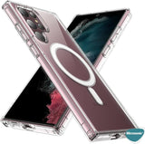 MOPAL Samsung S22 Ultra MagSafe-Compatible Clear IQ Silicone Case · 4