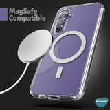 MOPAL Samsung S24 FE MagSafe-Compatible Clear IQ Silicone Case · 2