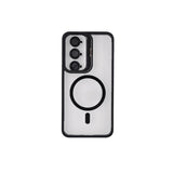 MOPAL MagSafe-Compatible Stand Camera-Lens Protection Clear Pass-1 Silicone Case for Samsung Galaxy S24 FE · 4