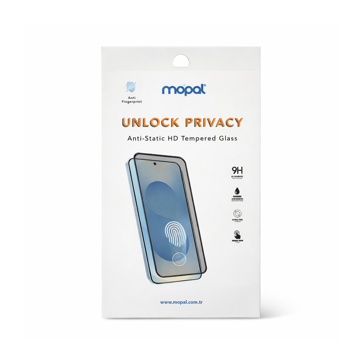 MOPAL 0.2mm Anti-Static UnLock Privacy Tempered Glass Screen Protector for Samsung Galaxy S24 Plus / Samsung Galaxy S25 Plus · 1