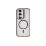 MOPAL MagSafe-Compatible Stand Camera-Lens Protection Clear Pass-1 Silicone Case for Samsung Galaxy S24 / Samsung Galaxy S25 · 2