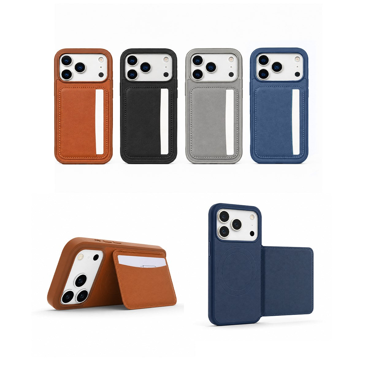 MOPAL Integrated Card Holder Stand Cardx Phone Case for Samsung Galaxy S24 Ultra · 1