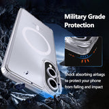 MOPAL Samsung S25 Edge MagSafe-Compatible Clear IQ Silicone Case · 2