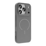 MOPAL MagSafe-Compatible Velvet-Lined Soft Aqua Silicone Case for Samsung Galaxy S25 FE · 3