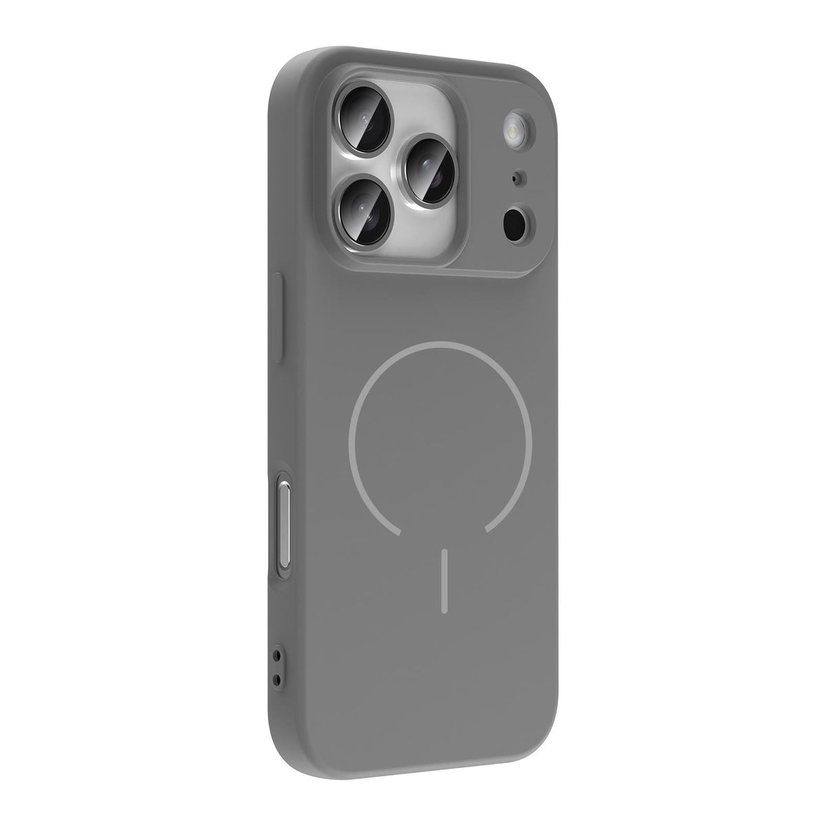 MOPAL MagSafe-Compatible Velvet-Lined Soft Aqua Silicone Case for Samsung Galaxy S25 FE · 3