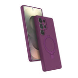 MOPAL MagSafe and Stand Plastic Revo Phone Case for Samsung Galaxy S25 FE · 1